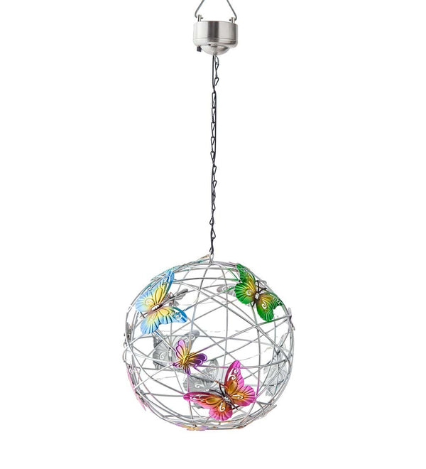 Lámpara Solar Decorativa Mariposa para Exteriores