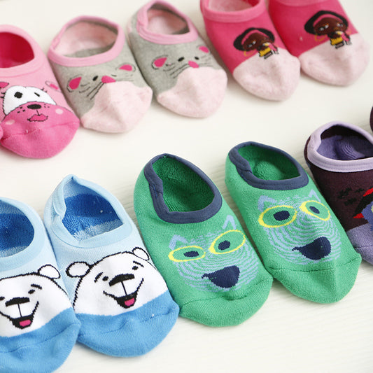 Calcetines de Piso para Niños y Niñas - Otoño e Invierno