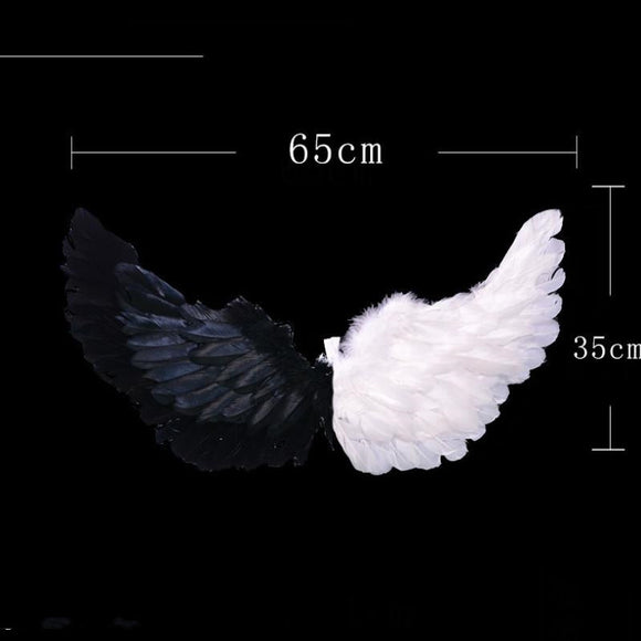 Alas de Plumas para Disfraz de Niña Flores - Halloween y Navidad