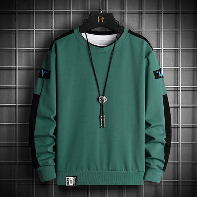 Suéter Holgado para Hombre - Camiseta Larga Otoño - Image 12