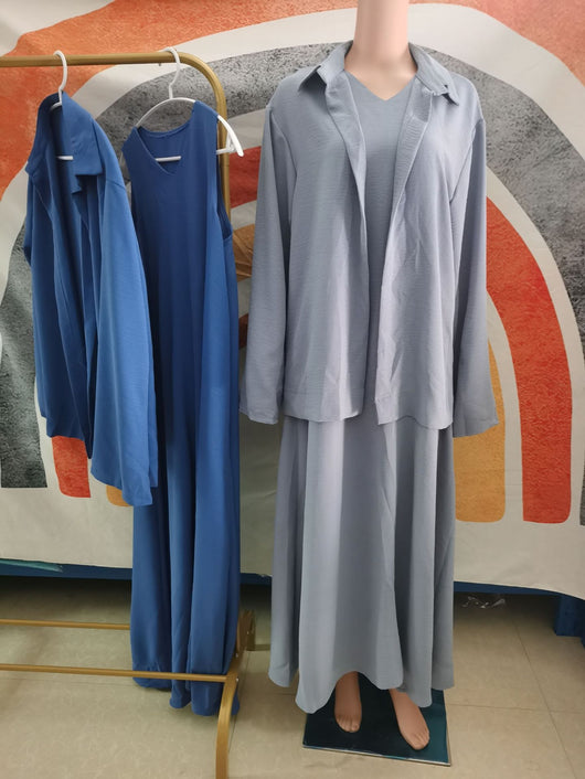 Vestido Árabe Suelto de Manga Larga - Outfit Tradicional Medio Oriente - Image 14