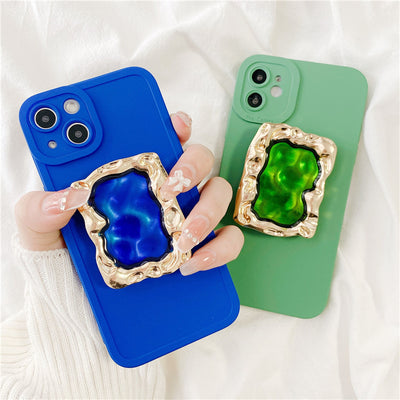 Funda Telefónica de Diamante Metálico - Diseño Minimalista y Protección Premium - Image 6