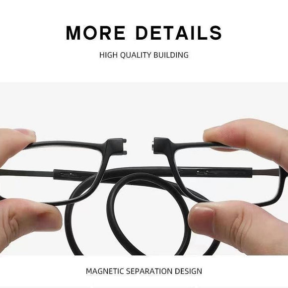 Gafas de Lectura Plegables con Imán y Cordón Antipérdida