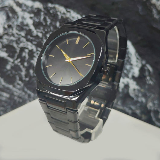 Reloj de Hombre Acero Inoxidable Cuarzo Esfera Grande con Pantalla Luminosa Nocturna - Image 5