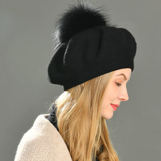 Boina de Lana Tejida para Mujer - Estilo Casual Otoño Invierno - Image 29