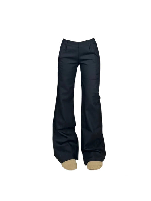 Pantalón de Talle Bajo Acampanado Mujer - Ajuste Slim con Caída Perfecta - Image 14