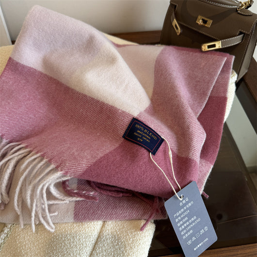 Bufanda Cuadros Lujo Cashmere Unisex - Image 18