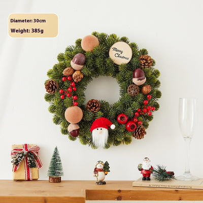 Corona Navideña con Bastones de Caramelo y Decoraciones Festivas - Image 11