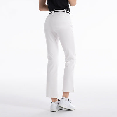 Pantalones Deportivos para Mujer con Cintura Elástica y Corte Acampanado - Image 6