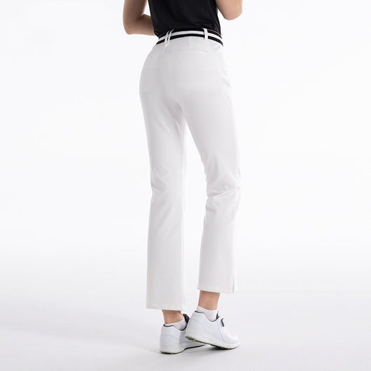 Pantalones Deportivos para Mujer con Cintura Elástica y Corte Acampanado - Image 6