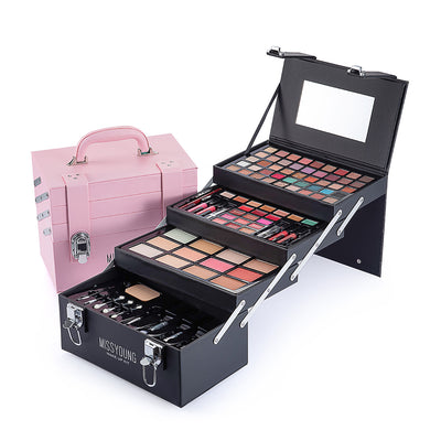 Set de Sombras y Brillo Labial de Maquillaje Profesional - Image 3
