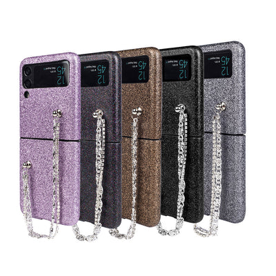 Funda Protectora para Teléfono Plegable con Diseño Estrellado y Pulsera - Image 26