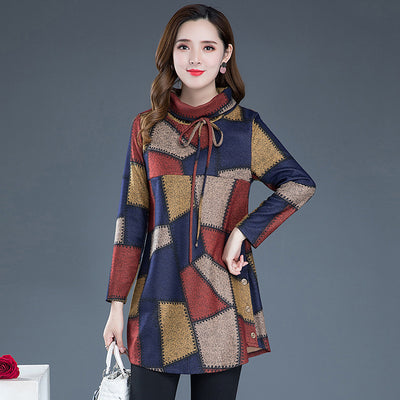 Pantalones a Cuadros para Mujer Talla Grande - Image 12