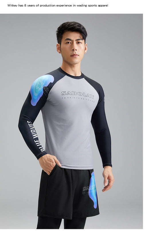 Bañador Deportivo para Hombre con Protección UPF y Diseño Split - Image 14