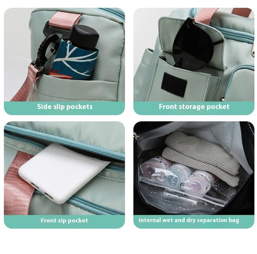 Bolsa Deportiva Inteligente con Separación Seco-Húmedo - Image 24