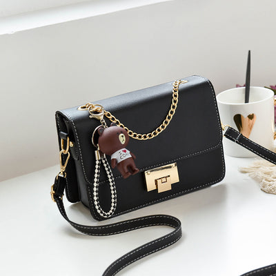 Bolso Bandolera para Mujer con Dije de Osito - Image 7