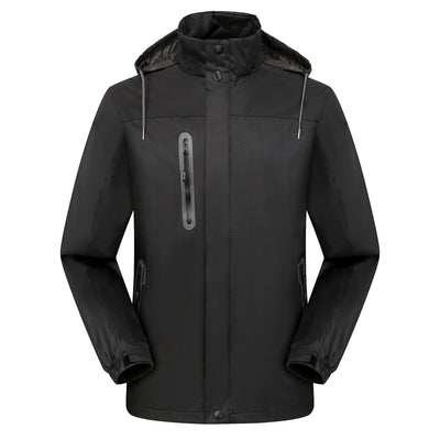Chaqueta Impermeable Cortaviento Unisex para Aventuras al Aire Libre - Image 6