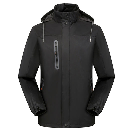 Chaqueta Impermeable Cortaviento Unisex para Aventuras al Aire Libre - Image 6