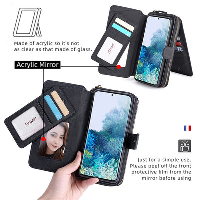 Funda de Cuero para Teléfono con Compartimentos para Tarjetas - Image 21