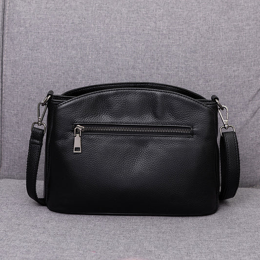 Bolso de Cuero Genuino para Mujer - Bandolera Simple y Elegante - Image 2