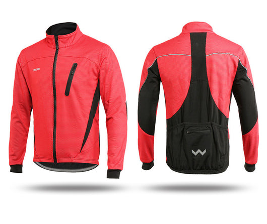 Chaqueta de Ciclismo Arsuxeo con Forro Polar para Deportes al Aire Libre - Image 12