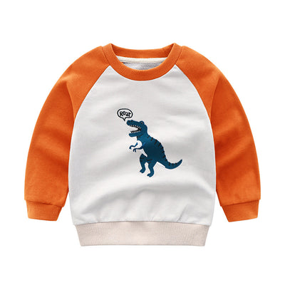 Playera Infantil de Algodón con Diseño Cartoon de Manga Larga - Image 8