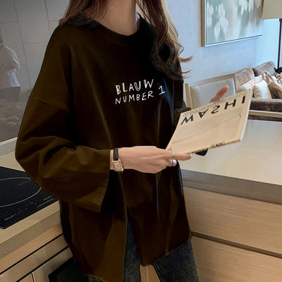 Playera Larga con Aberturas Laterales para Mujer - Image 2