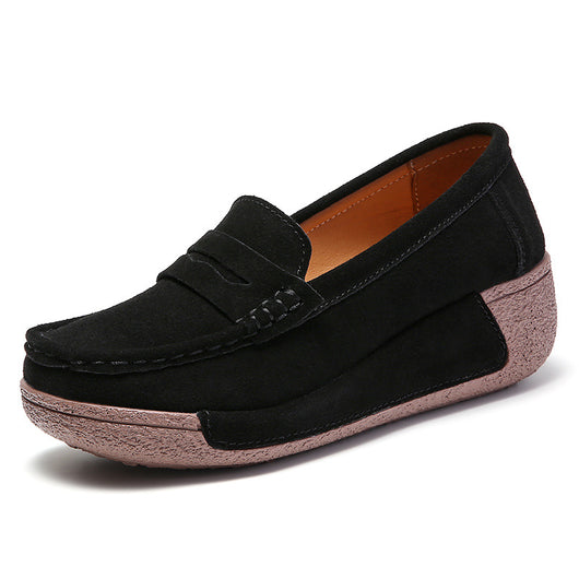 Zapatos Casuales para Mujer con Suela Gruesa y Plataforma Cómoda - Image 8