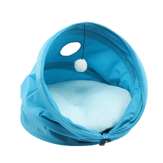 Caseta Cilíndrica de Tela Oxford para Gatos y Perros - Image 10