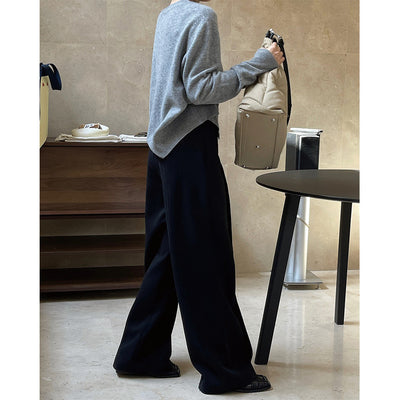 Pantalones Slim Rectos Sueltos para Mujer - Image 5