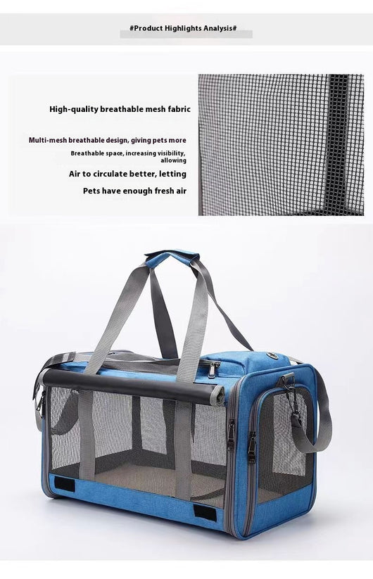 Bolsa Transportadora Premium para Mascotas - Gran Capacidad y Portabilidad - Image 11