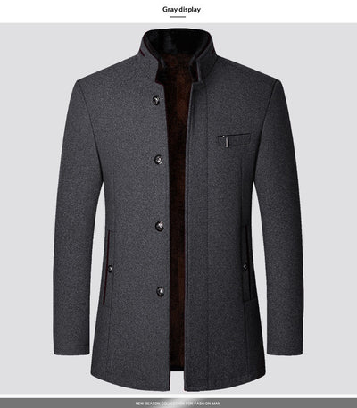 Chaqueta Casual para Hombre con Cuello de Pie - Image 12