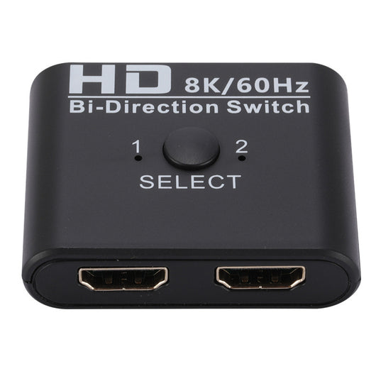 Conmutador Switcher HDMI 8K 2x1 | Dos Entradas, Una Salida