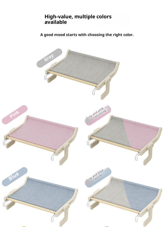Cama Colgante Extra Grande para Gatos - Nido de Lona para Ventana y Balcón - Image 16