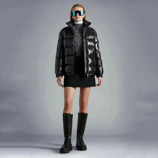 Chaqueta Acolchada Corta para Mujer - Abrigo Casual Grueso - Image 11