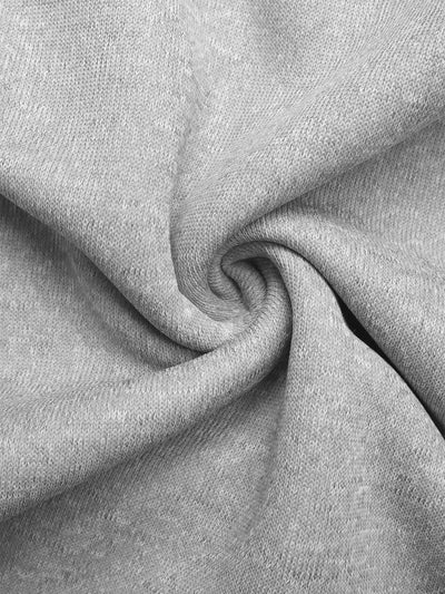 Sudadera Hoodie Gris Claro con Cordón Ajustable - Diseño Premium Europeo y Americano - Image 8