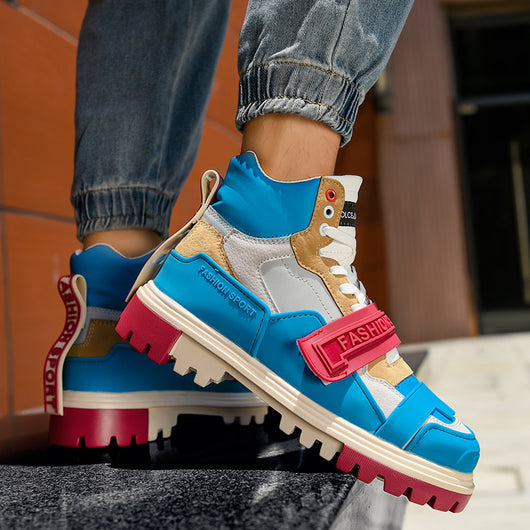 Zapatillas Altas Casual con Suela Gruesa para Otoño e Invierno - Image 9