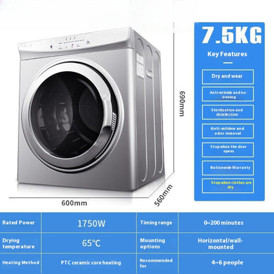 Secadora de Ropa de Gran Capacidad para Uso Doméstico y Comercial - Image 3