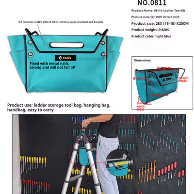 Bolsa de Almacenamiento para Herramientas de Escalera Telescópica - Image 7