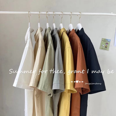 Camisa de Trabajo Coreana para Hombre - Estilo Moderno y Versátil - Image 3