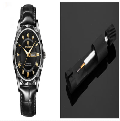 Reloj de Pulsera de Cuarzo Luxury para Hombre con Correa de Cuero - Image 43