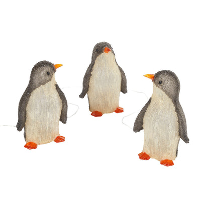 Adorno Navideño Pingüino Luminoso de Acrílico - Image 8
