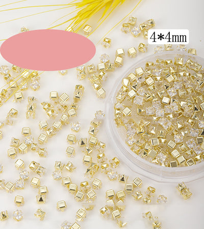 Joya para Uñas con Zirconia Gota Cuadrada - Image 27