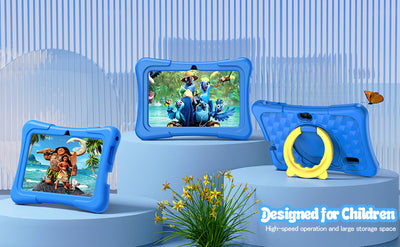 Tablet Infantil 7 pulgadas con Funda Protectora de Silicona y Soporte Giratorio 360° - Image 12