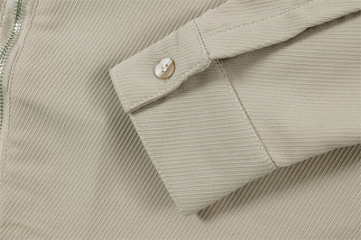 Camisa Casual de Manga Larga para Hombre con Detalles de Costura Personalizada - Image 7