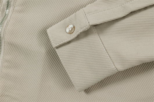 Camisa Casual de Manga Larga para Hombre con Detalles de Costura Personalizada - Image 7