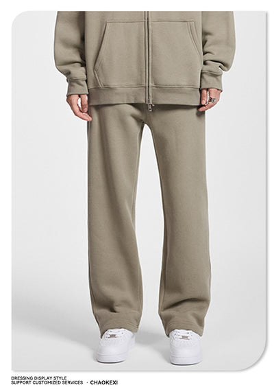 Pantalones Deportivos Holgados para Hombre - Diseño Liso y Cómodo - Image 32
