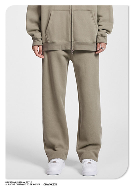 Pantalones Deportivos Holgados para Hombre - Diseño Liso y Cómodo - Image 32