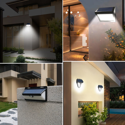 Lámpara Solar de Pared con Sensor de Movimiento para Jardín y Terraza - Image 6