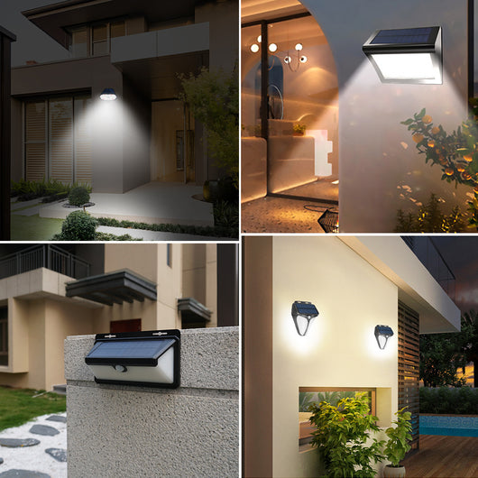 Lámpara Solar de Pared con Sensor de Movimiento para Jardín y Terraza - Image 6